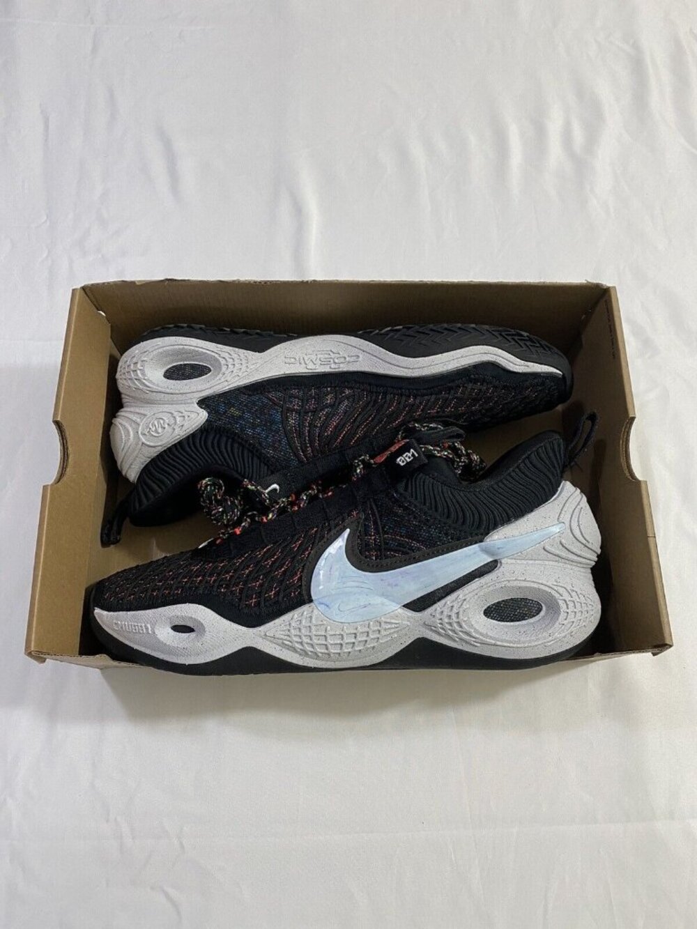New Mens Size 11 Black White Nike Cosmic Unity TB Basketball Shoes DM4426 001